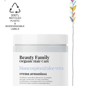 Conditioner-biancospino-e aloe vera beauty family organic haircare studio21 parrucchieri nook