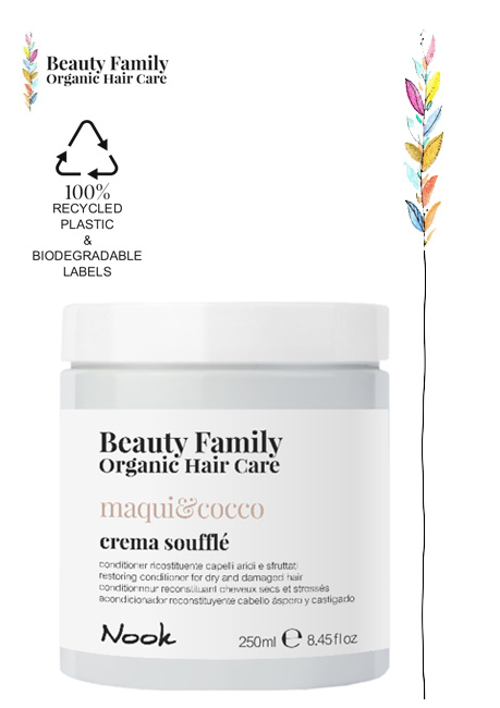 Crema-souffle-maqui e cocco beautyfamily organic hair care