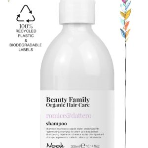 Shampoo-Romice-E dattero BEAUTY FAMILY ORGANIC HAIR CARE STUDIO21 PARRUCCHIERI