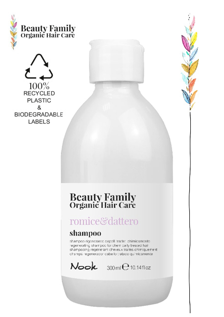 Shampoo-Romice-E dattero BEAUTY FAMILY ORGANIC HAIR CARE STUDIO21 PARRUCCHIERI