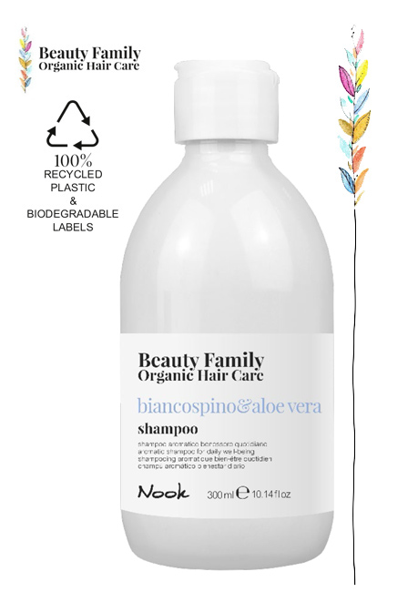 Shampoo-biancospino-beauty family organic hair care studio21 parrucchieri nook