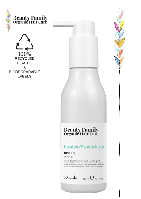 nettare-basilico E MANDORLA BEAUTY FAMILY ORGANIC HAIR CARE NOOK STUDIO21 PARRUCCHIERI